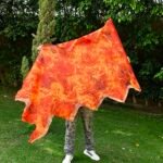 Holy Spirit Fire Worship Flag | Prophetic Dance Praise Banner