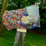 Holy Spirit Worship Flag: All Nations Banner, Praise Dance Flag