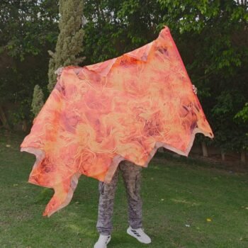 Holy Spirit Fire Worship Flag | Prophetic Dance Praise Banner
