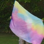 Eden Worship Flag: Prophetic Silk Dance Praise Flag