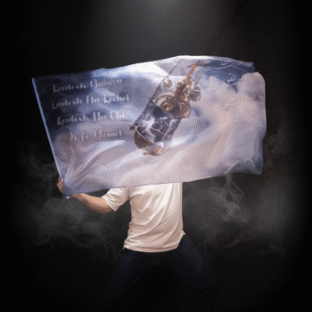 Rising Incense Worship Flag