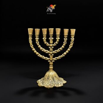 Handmade Brass Menorah