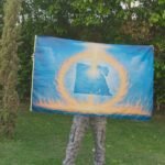 Wall of Fire Worship Flag | Custom Nation Prayer Banner, Intercession Prophetic Revival